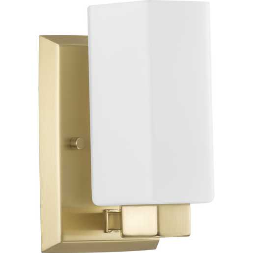 Progress Lighting Estrada Collection One-Light Bath And Vanity Fixture Brushed Gold (P300476-191)