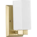 Progress Lighting Estrada Collection One-Light Bath And Vanity Fixture Brushed Gold (P300476-191)