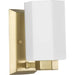 Progress Lighting Estrada Collection One-Light Bath And Vanity Fixture Brushed Gold (P300476-191)