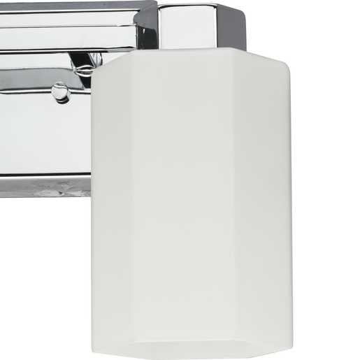 Progress Lighting Estrada Collection Two-Light Bath And Vanity Fixture Polished Chrome (P300477-015)