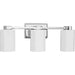 Progress Lighting Estrada Collection Three-Light Bath And Vanity Fixture Polished Chrome (P300478-015)