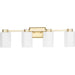 Progress Lighting Estrada Collection Four-Light Bath And Vanity Fixture Brushed Gold (P300479-191)