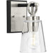 Progress Lighting Cassell Collection One-Light Bath And Vanity Fixture Brushed Nickel (P300480-009)