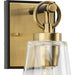 Progress Lighting Cassell Collection One-Light Bath And Vanity Fixture Vintage Brass (P300480-163)