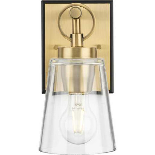 Progress Lighting Cassell Collection One-Light Bath And Vanity Fixture Vintage Brass (P300480-163)