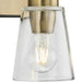 Progress Lighting Cassell Collection Three-Light Bath And Vanity Fixture Vintage Brass (P300482-163)