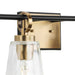 Progress Lighting Cassell Collection Four-Light Bath And Vanity Fixture Vintage Brass (P300483-163)