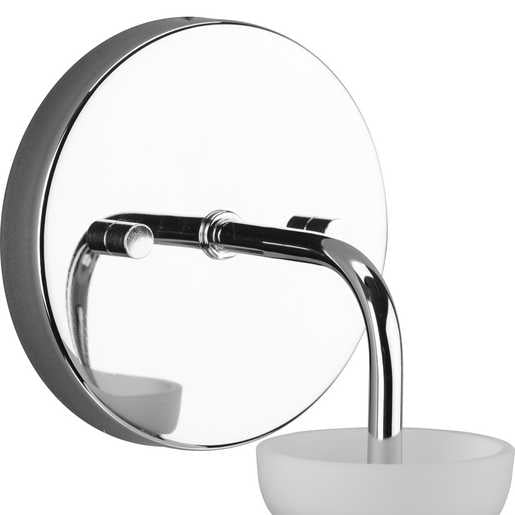 Progress Lighting Lexie Collection One-Light Bath And Vanity Fixture Polished Chrome (P300484-015)