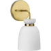 Progress Lighting Lexie Collection One-Light Bath And Vanity Fixture Brushed Gold (P300484-191)