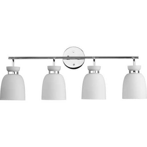 Progress Lighting Lexie Collection Four-Light Bath And Vanity Fixture Polished Chrome (P300487-015)