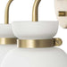 Progress Lighting Lexie Collection Four-Light Bath And Vanity Fixture Brushed Gold (P300487-191)