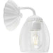 Progress Lighting Quillan Collection One-Light Bath And Vanity Fixture White Plaster (P300488-197)