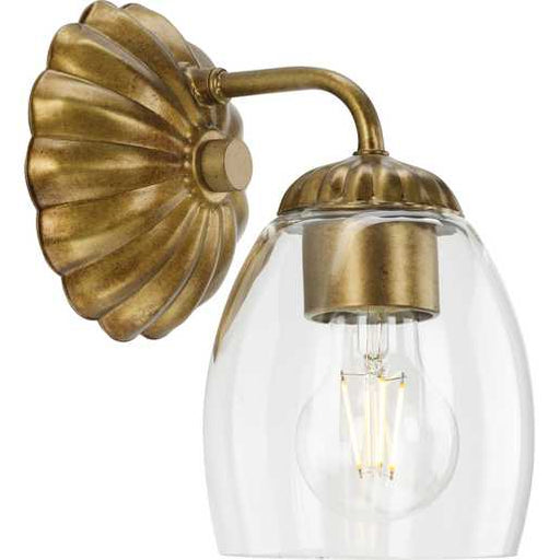 Progress Lighting Quillan Collection One-Light Bath And Vanity Fixture Gold Ombre (P300488-204)