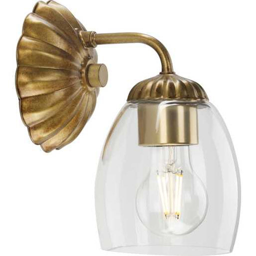 Progress Lighting Quillan Collection One-Light Bath And Vanity Fixture Gold Ombre (P300488-204)