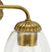 Progress Lighting Quillan Collection Two-Light Bath And Vanity Fixture Gold Ombre (P300489-204)