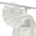 Progress Lighting Quillan Collection Three-Light Bath And Vanity Fixture White Plaster (P300490-197)