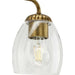 Progress Lighting Quillan Collection Three-Light Bath And Vanity Fixture Gold Ombre (P300490-204)