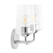 Progress Lighting 94300540015 Celino Collection 2-Light Bath And Vanity Fixture Polished Chrome With Clear Glass Shades (P300540-015)