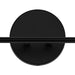 Progress Lighting 94300540031 Celino Collection 2-Light Bath And Vanity Fixture Black With Clear Glass Shades (P300540-031)