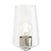 Progress Lighting 94300541009 Celino Collection 3-Light Bath And Vanity Fixture Brushed Nickel With Clear Glass Shades (P300541-009)