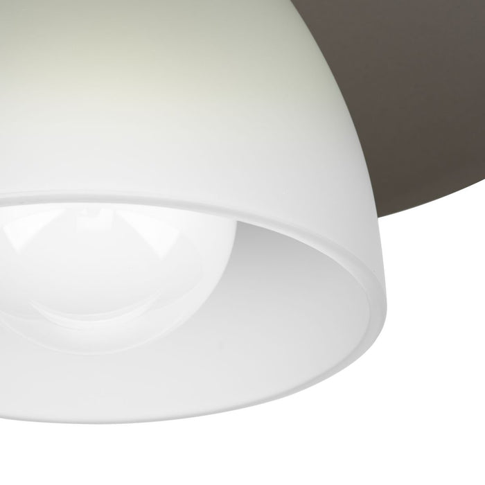 Progress Lighting Trimble Collection One-Light Semi-Flush Close-To-Ceiling Fixture Brushed Nickel (P350233-009)