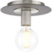 Progress Lighting Trimble Collection One-Light Flush Mount Close-To-Ceiling Fixture Brushed Nickel (P350247-009)