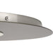 Progress Lighting Trimble Collection Three-Light Flush Mount Close-To-Ceiling Fixture Brushed Nickel (P350248-009)