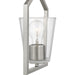 Progress Lighting Vertex Collection One-Light Semi-Flush Close-To-Ceiling Fixture Brushed Nickel (P350258-009)