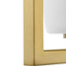 Progress Lighting Vertex Collection One-Light Semi-Flush Close-To-Ceiling Fixture Brushed Gold (P350259-191)