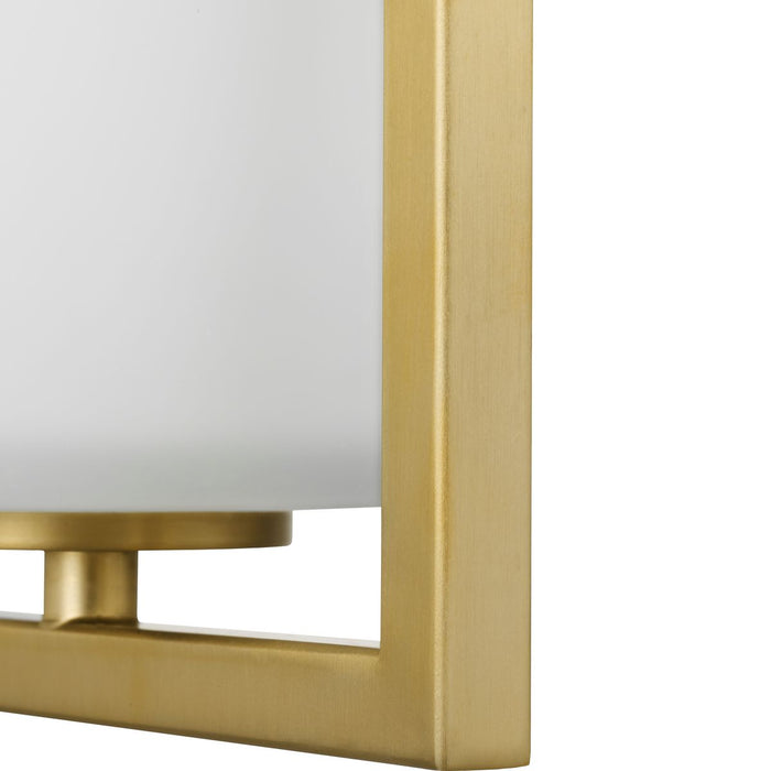 Progress Lighting Vertex Collection One-Light Semi-Flush Close-To-Ceiling Fixture Brushed Gold (P350259-191)