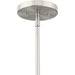 Progress Lighting Latham Collection Three-Light Semi Flush Convertible Close-To-Ceiling Fixture Brushed Nickel (P350261-009)