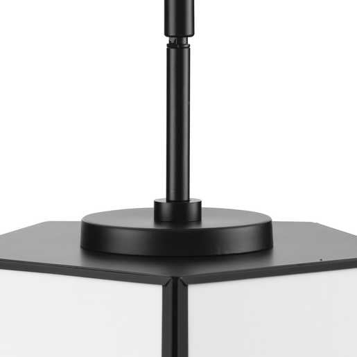 Progress Lighting Latham Collection Three-Light Semi Flush Convertible Close-To-Ceiling Fixture Matte Black (P350261-31M)