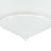 Progress Lighting Pinellas Collection Four-Light Semi-Flush Close-To-Ceiling Fixture White Plaster (P350270-197)