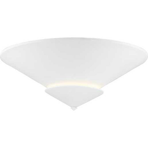 Progress Lighting Pinellas Collection Four-Light Semi-Flush Close-To-Ceiling Fixture White Plaster (P350270-197)