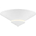 Progress Lighting Pinellas Collection Four-Light Semi-Flush Close-To-Ceiling Fixture White Plaster (P350270-197)