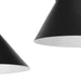 Progress Lighting Trimble Collection Three-Light Chandelier Matte Black (P400309-31M)