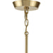 Progress Lighting Trimble Collection Four-Light Chandelier Brushed Bronze (P400310-109)