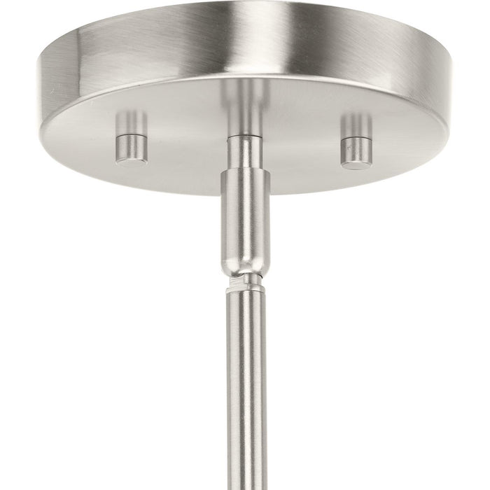 Progress Lighting Trimble Collection Four-Light Chandelier Brushed Nickel (P400337-009)