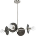 Progress Lighting Trimble Collection Four-Light Chandelier Brushed Nickel (P400337-009)