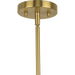 Progress Lighting Arya Collection Eight-Light Linear Chandelier Brushed Gold (P400338-191)