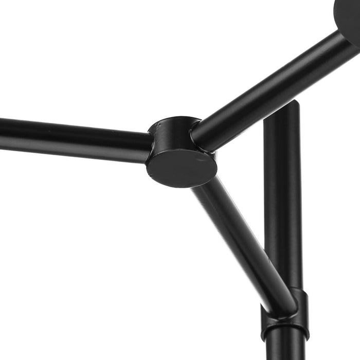 Progress Lighting Arya Collection 12-Light Chandelier Matte Black (P400339-31M)