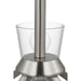 Progress Lighting Vertex Collection Five-Light Chandelier Brushed Nickel (P400341-009)