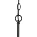 Progress Lighting Adley Collection Three-Light Linear Chandelier Matte Black (P400348-31M)