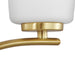 Progress Lighting Adley Collection Five-Light Chandelier Satin Brass (P400350-012)