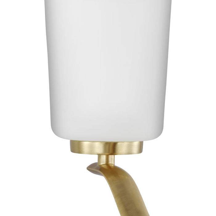 Progress Lighting Adley Collection Nine-Light Chandelier Satin Brass (P400351-012)