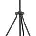 Progress Lighting Rivera Collection Four-Light Chandelier Matte Black (P400354-31M)