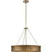 Progress Lighting Lusail Collection Five-Light Chandelier Soft Gold (P400357-205)