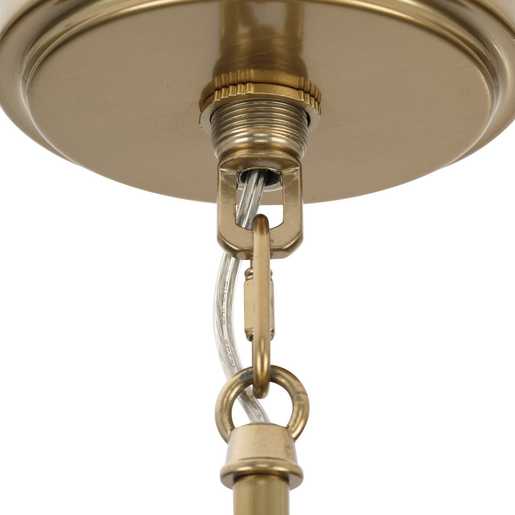 Progress Lighting Lusail Collection Six-Light Chandelier Soft Gold (P400358-205)