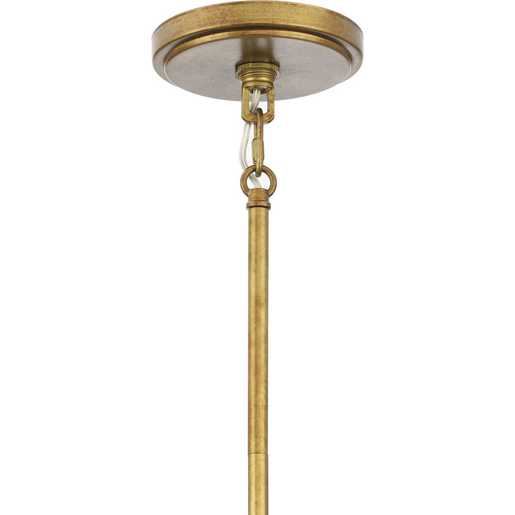 Progress Lighting Laurel Collection Six-Light Chandelier Gold Ombre (P400359-204)