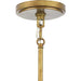 Progress Lighting Laurel Collection Eight-Light Chandelier Gold Ombre (P400360-204)